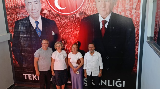 Kadir Öncü ve Eşi MHP Tekirdağ İl Başkanlığı’nı Ziyaret Etti!