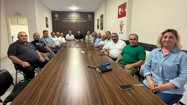 Ak Parti Marmaraereğlisi’nde, Haftalık Olağan Yönetim Kurulu Toplantısı Gerçekleştirildi!