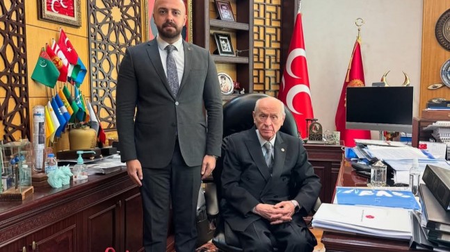 MHP Tekirdağ İl Başkanı Sn. Süleyman Fethi Şirin, MHP Genel Başkanı Sn. Devlet Bahçeli’yi, Ziyaret Etti!