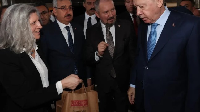 Mestan Özcan, NKÜ Rektörü Cumhurbaşkanı İle Görüştü