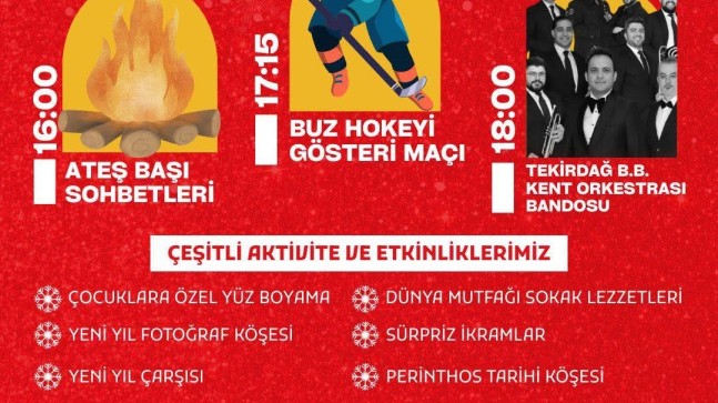 Marmaraereğlisi’nde 12.12 Perinthos/Heraklia Kış Şenliği Başlıyor   