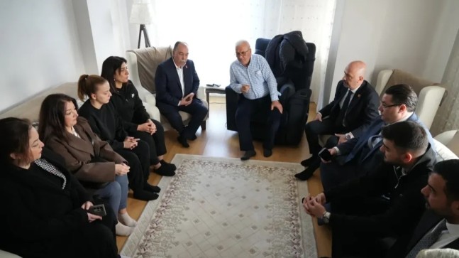 CHP Tekirdağ Heyetinden Vefat Eden Polis Memuru İbrahim Demir’in Ailesine Taziye Ziyareti