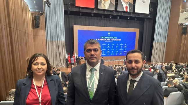 AK Parti Tekirdağ İl Başkanı Ali Gümüş, 176. Genişletilmiş İl Başkanları Toplantısı’na Katıldı