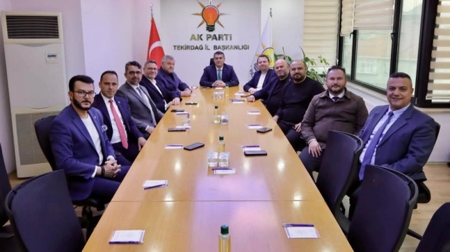 AK Parti Tekirdağ’da “Teşkilat” Gündemi: 11 İlçe Başkanıyla Tam Kadro Toplantı   