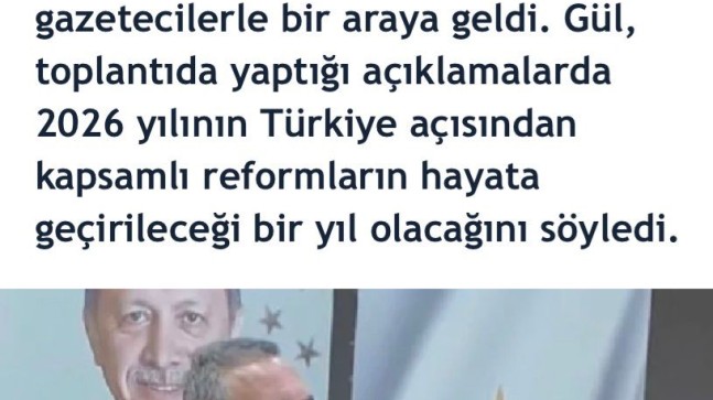 Abdulhamit Gül: “Milletimizin beklentilerini esas alan insanı merkeze koyan bir reform anlayışıyla yolumuza devam ediyoruz”