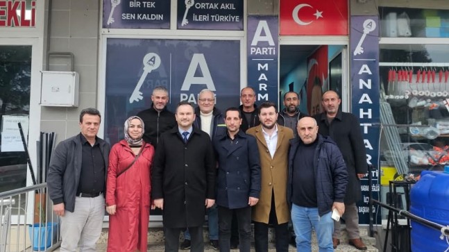 AK Parti’den Anahtar Parti’ye ‘Hayırlı Olsun’ Ziyareti