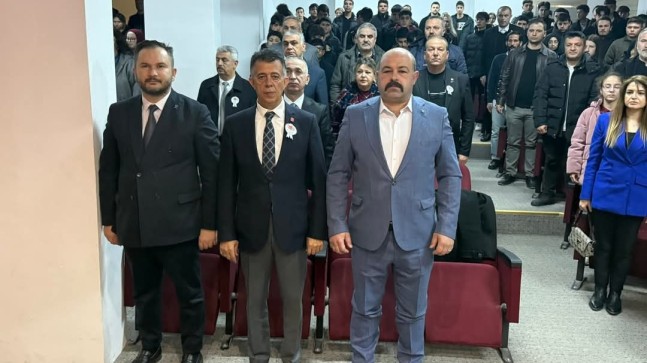 Başkan Muhammet Gökmen, İstiklal Marşı’nın Kabulü Programına Katıldı