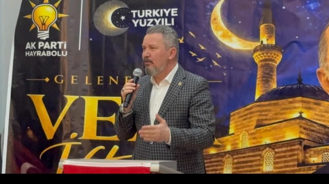 Milletvekili Mestan Özcan Hayrabolu’da “Vefa Sofrası”nda Teşkilatla Buluştu