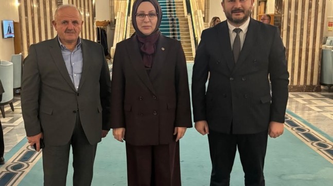 Muhammet Gökmen, TBMM’ye Giderek Ak Parti Tekirdağ Milletvekili Çiğdem Koncagül’ü Ziyaret Etti! 