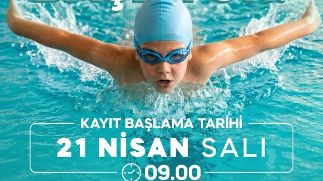 Çerkezköy Atatürk Yarı Olimpik Yüzme Havuzu’nda Mayıs Ayı Kayıtları Başlıyor