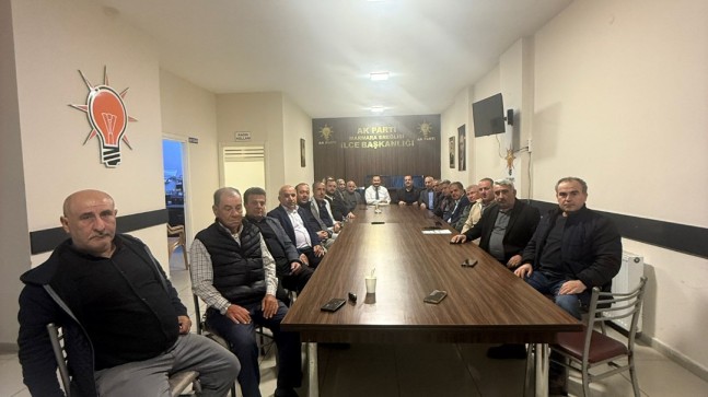 AK Parti Marmaraereğlisi’nde Haftalık Toplantı: Hedefler Masaya Yatırıldı