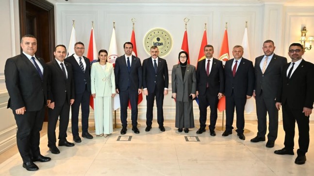 AK Parti Tekirdağ Heyetinden İçişleri Bakanı Mustafa Çiftçi’ye Ziyaret