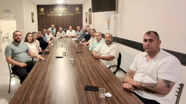 Marmaraereğlisi AK Parti’de Haftalık Olağan Yönetim Kurulu Toplantısı Gerçekleştirildi