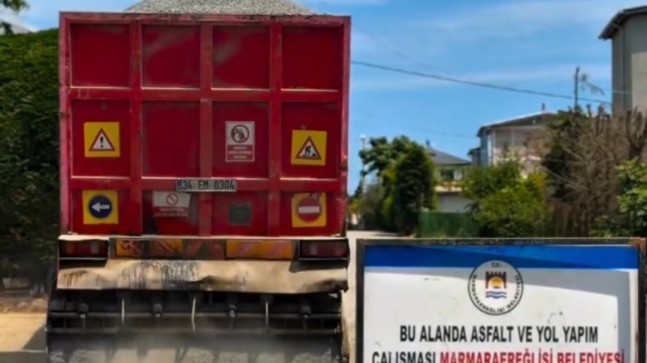 Marmaraereğlisi Belediyesi’nden Dereağzı Mahallesi’ne Güvenli Ulaşım Dokunuşu