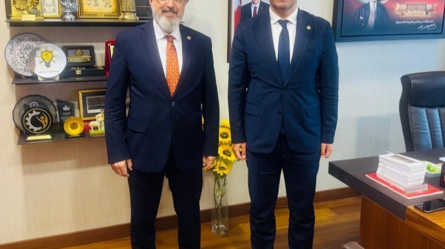 AK PARTİ’Lİ DİKTAŞ’TAN GEÇMİŞ DÖNEM MİLLETVEKİLİ MUSTAFA YEL’E AĞIRLAMA   