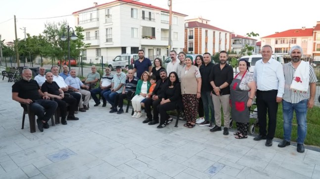 BAŞKAN MÜGE YILDIZ TOPAK, ERGENE CEMEVİ’NDE CANLARLA BİR ARAYA GELDİ