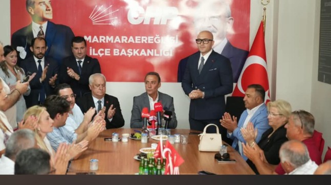 Marmaraereğlisi’nde CHP Heyetinden Birlik ve İktidar Vurgusu: Berhan Şimşek’in Katılımıyla Kritik Toplantı
