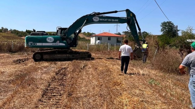 İnanlı Mahallesi’nde Dere Islah Çalışmaları Başladı