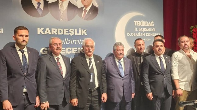 MHP Tekirdağ İl Başkanlığı 15. Olağan Kongresini Tamamladı!