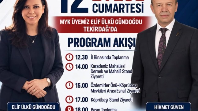 Siyasette Puslu Hava Sürerken Anahtar Parti Tekirdağ Sahada Vites Yükseltiyor