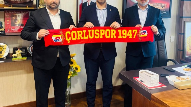 GÖKHAN DİKTAŞ, ÇORLUSPOR 1947 YÖNETİMİNİ TBMM’DE AĞIRLADI