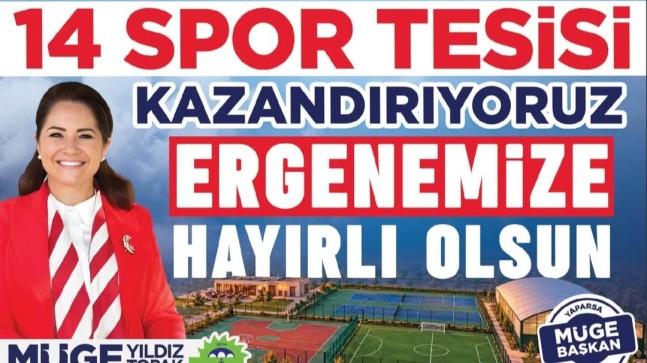ERGENE’YE 14 YENİ SPOR TESİSİ!  BAŞKAN TOPAK: “BİR SÖZÜMÜZÜ DAHA TUTTUK!”