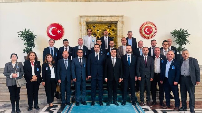 Malkara TSO Heyetinden Milletvekili Gökhan Diktaş’a TBMM’de Ziyaret