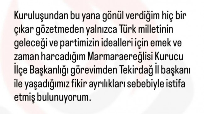 Zafer Partisi Marmaraereğlisi’nde Deprem…