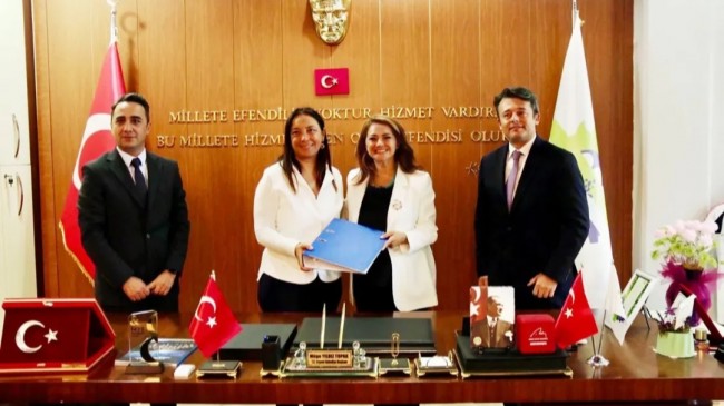Müge Yıldız Topak ; ” Ergene’nin, 6 Mahallesine Daha Doğalgaz Geliyor. ” Dedi.