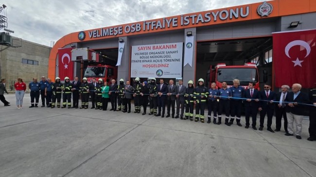 Ergene’de Velimeşe OSB İtfaiye İstasyonu Açıldı!