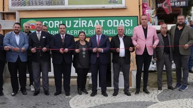 Çorlu Ziraat Odası, Marmaraereğlisi’nde Hizmete Açıldı!