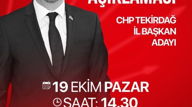 Candan Yüceer’den, İşareti ve Desteği Alan Cenk Boduç, İl Başkan Adaylığını Açıklıyor!