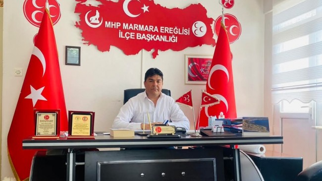 MHP Marmaraereğlisi ilçe Başkanı Sn. Mehmet Kaya, CHP’ye Tepki Göstererek Kamuoyu Açıklamasında Bulundu!