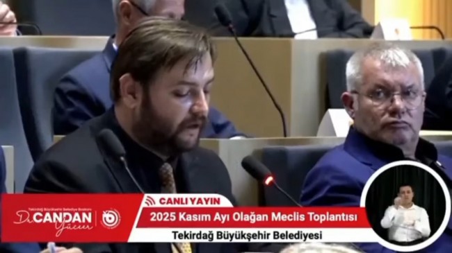 MHP Grubu, Tekirdağ Büyükşehir Belediye Meclisi’nde Soru Önergesi Verdi!