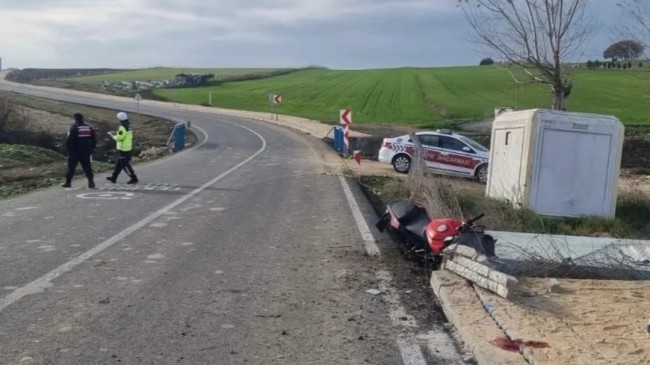 Süleymanpaşa’da Motosiklet Kazası: 1 Ölü, 1 Yaralı