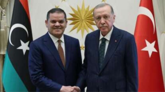 Cumhurbaşkanı Erdoğan’dan Libya Başbakanı Dibeybe’ye taziye telefonu