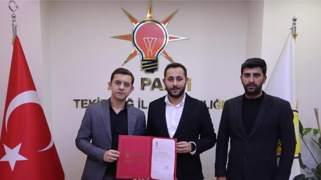 Ak Parti Malkara Gençlik Kolları Başkanı Değişti! 