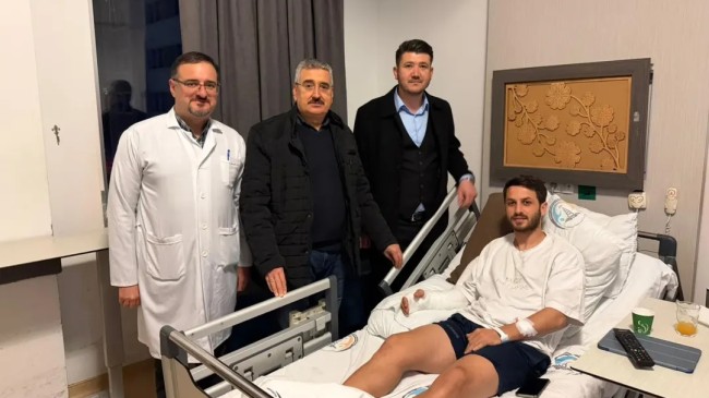 NKÜ’de Yeni Yıl Mesaisi: Rektör Şahin’den Personel Ve Hastalara Moral Ziyareti