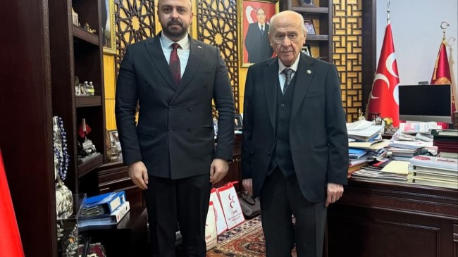 MHP Tekirdağ İl Başkanı Şirin’den Lider Bahçeli’ye Ziyaret