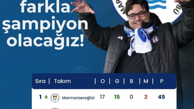 Marmaraereğlisi’nde “Sözünün Eri” Bir Lider: Bozkurter’in Öngörüsü Zirveyi Getirdi!