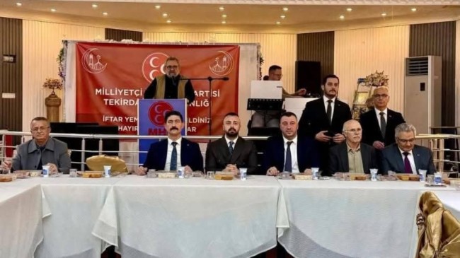 MHP Tekirdağ İl Başkanlığı’ndan Gövde Gösterisi: “Fitneye Geçit Vermeyeceğiz”