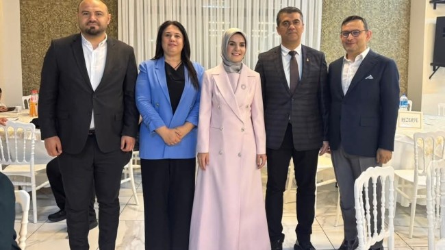 AK PARTİ İL BAŞKANI ALİ GÜMÜŞ, GÖKTAŞ AİLESİNİN MUTLU GÜNÜNE ORTAK OLDU