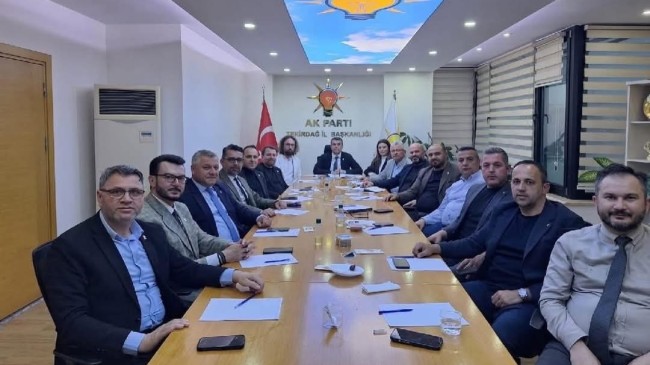 AK Parti Tekirdağ’da “Tam Kadro” İstişare: Hedef Güçlü Yarınlar