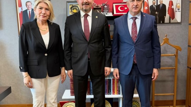 Milletvekili Mestan Özcan, Akın Yılmaz’ı Gazi Meclis’te Ağırladı