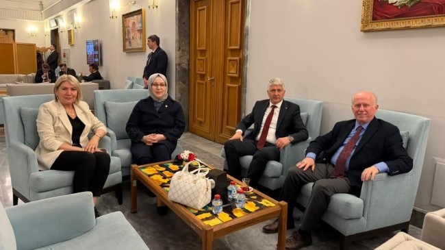 Milletvekili Koncagül, Tekirdağlı Heyeti Gazi Meclis’te Ağırladı