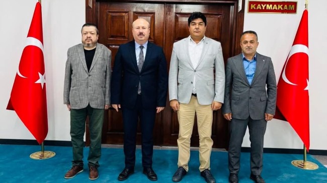 MHP Marmaraereğlisi İlçe Teşkilatı’ndan Kaymakam Erol’a “Hayırlı Olsun” Ziyareti