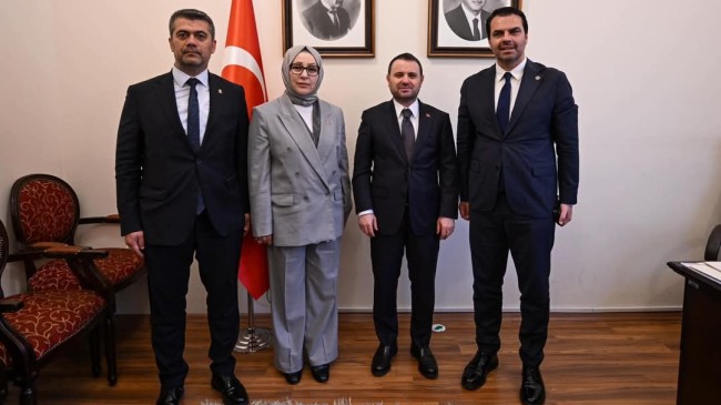 AK Parti Tekirdağ Heyetinden Adalet Bakanı Akın Gürlek’e Ziyaret