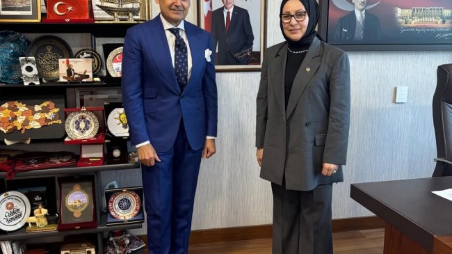 TBMM’de Tekirdağ Rüzgarı: Milletvekili Çiğdem Koncagül, Osman Bulut’u Ağırladı
