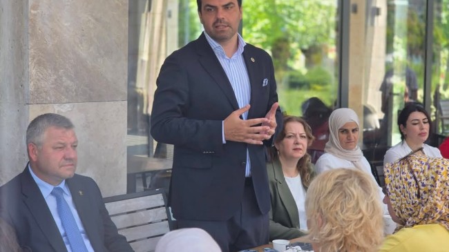 AK PARTİ TEKİRDAĞ MİLLETVEKİLİ GÖKHAN DİKTAŞ, ÇORLU İLÇE TEŞKİLATI İLE BAYRAMLAŞTI