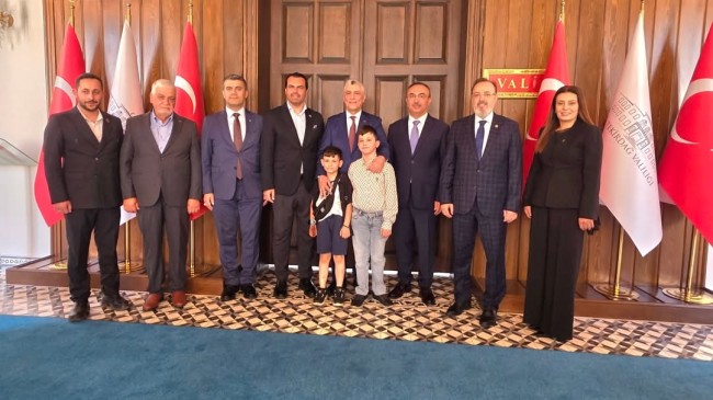 TİCARET BAKANI ÖMER BOLAT’TAN TEKİRDAĞ VALİLİĞİNE BAYRAM ZİYARETİ